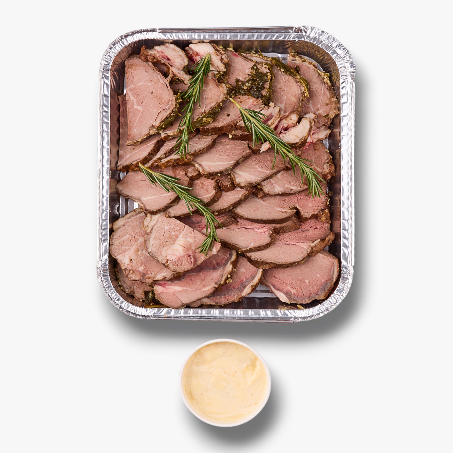 Marinated roast beef with horseradish creme 2kg