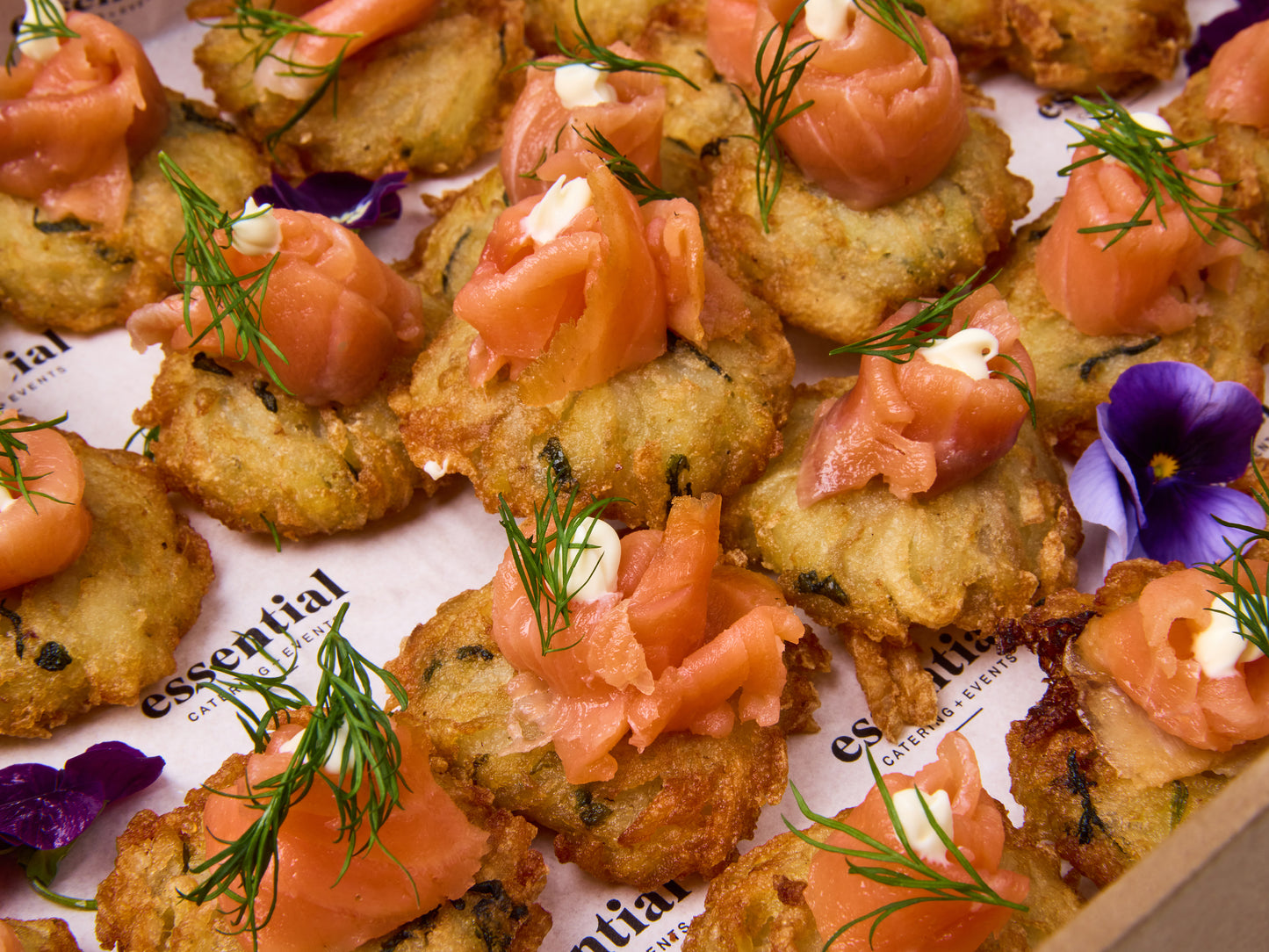 Potato Rosti, Tasmanian Smoked Salmon, Crème Fraiche