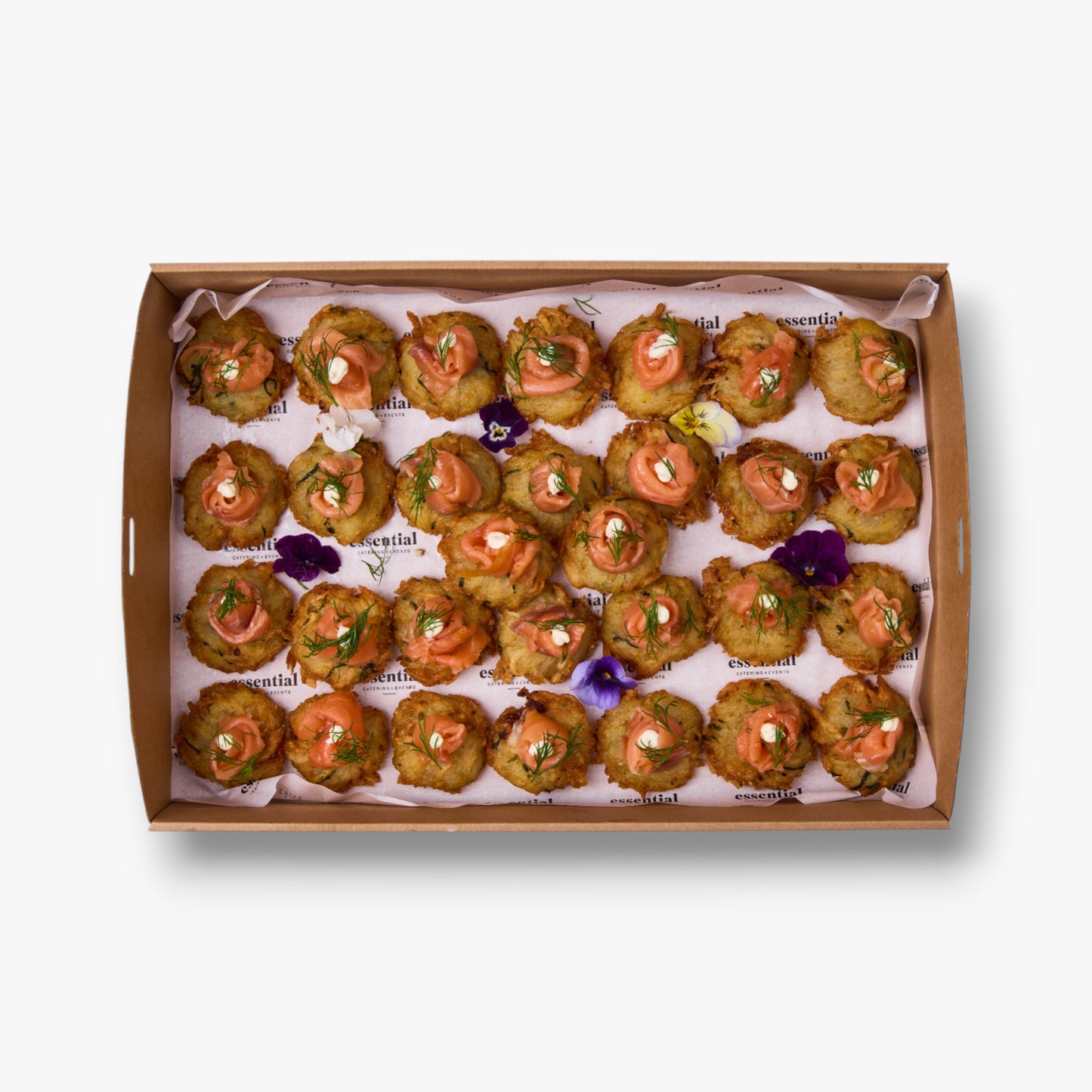 Potato Rosti, Tasmanian Smoked Salmon, Crème Fraiche