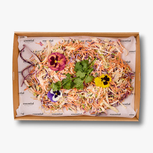 Asian style coleslaw, wasabi soy mayonnaise (v)(df)(gf)(nf)