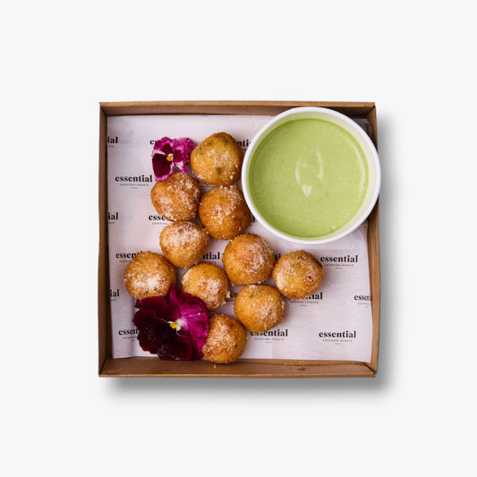 Pumpkin, Sage & Lemon Arancini, Grated Pecorino, Basil Aioli