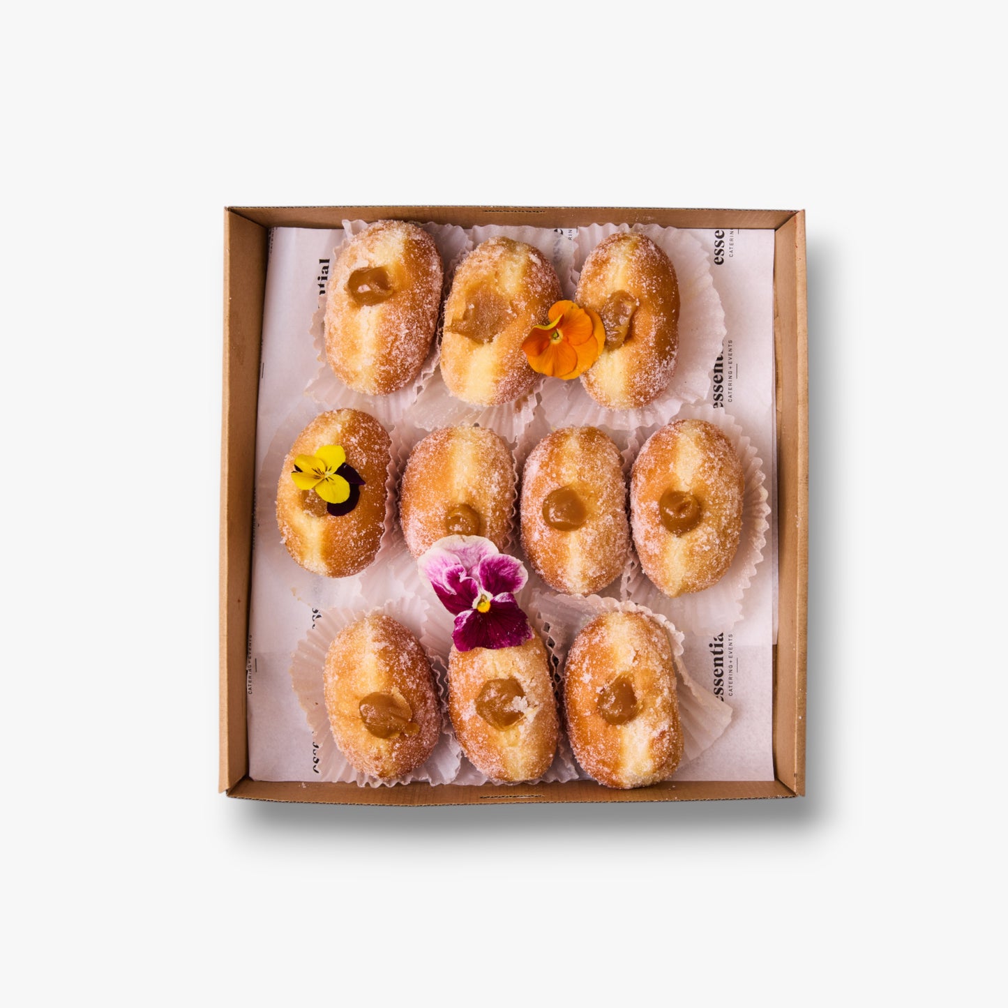 Salted Caramel Doughnuts