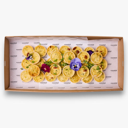 Sundried Tomato, Basil & Brie Quiche